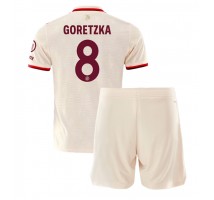 Bayern Munich Leon Goretzka #8 Koszulka Trzecia dzieci 2024-25 Krótki Rękaw (+ krótkie spodenki)